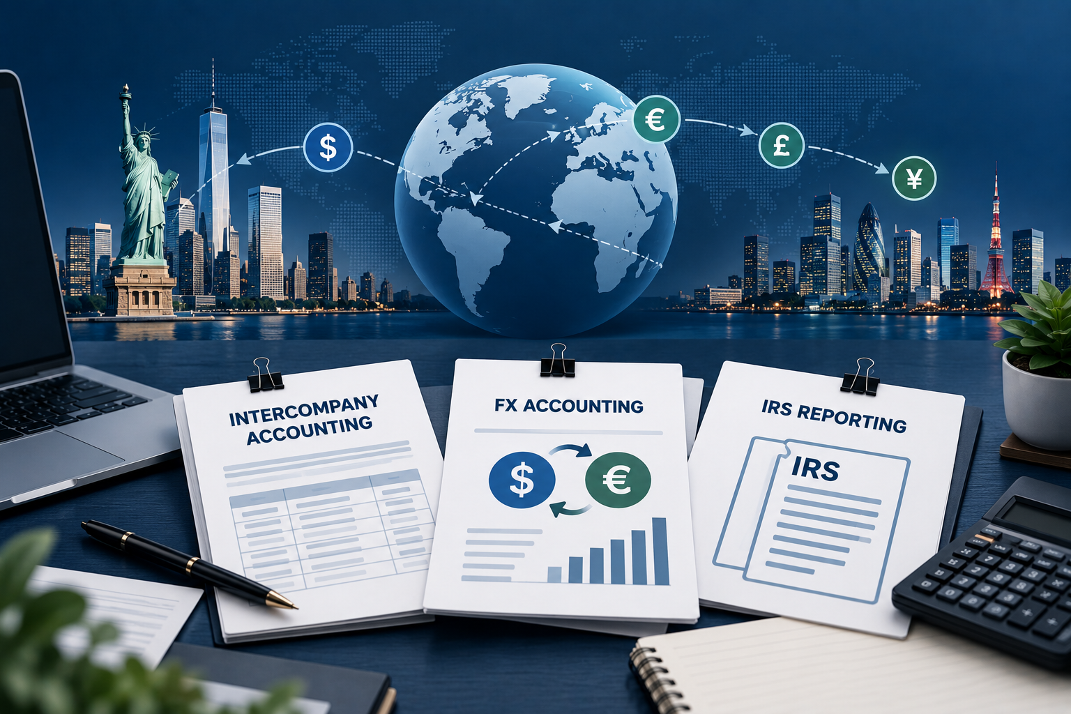 Foreign-Owned US Companies: How to Keep Intercompany, FX, and IRS Reporting Under Control